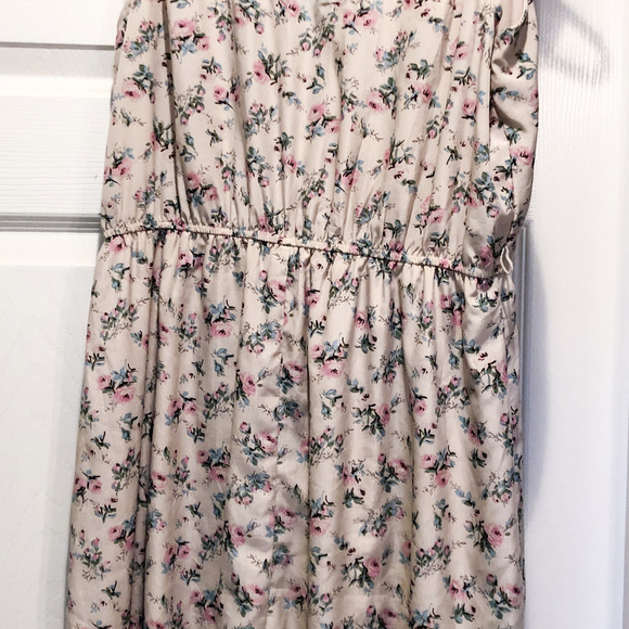 Maurices Ruffle Neck Sheer Back Dress - Picture 3 of 4